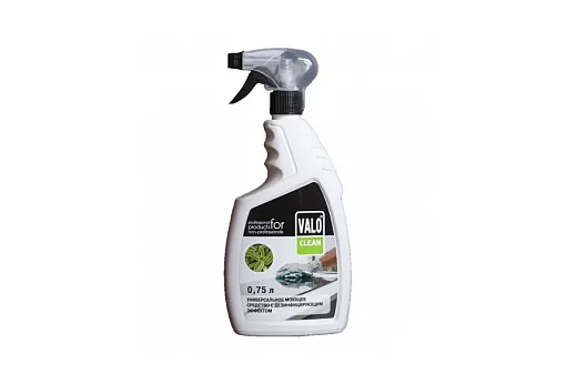 Универсальное моющее средство с дезинфицирующим эффектом VALO Clean 0,75 л.