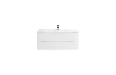 Тумба с раковиной BelBagno Marino 110 см MARINO-1100-2C-SO-BO-P bianco opaco МОСПЛИТКА