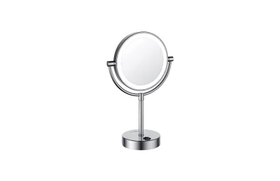 WasserKRAFT K-1005 Зеркало с LED-подсветкой двухстороннее, стандартное и с 3-х кратным увеличением АТЕЛЬЕ ВАННОЙ КОМНАТЫ. САМАРА