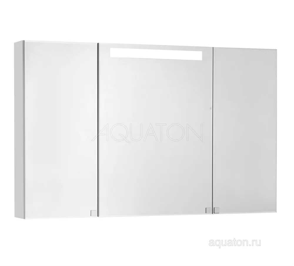 AQUATON Мадрид 120 Зеркальный шкафчик АТЕЛЬЕ ВАННОЙ КОМНАТЫ. САМАРА