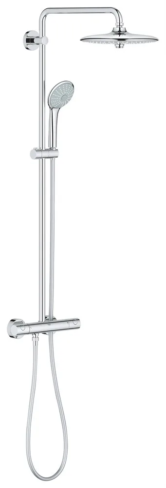 GROHE Euphoria 260 Душевая система с термостатом для душа, 9.5 л/мин АТЕЛЬЕ ВАННОЙ КОМНАТЫ. САМАРА