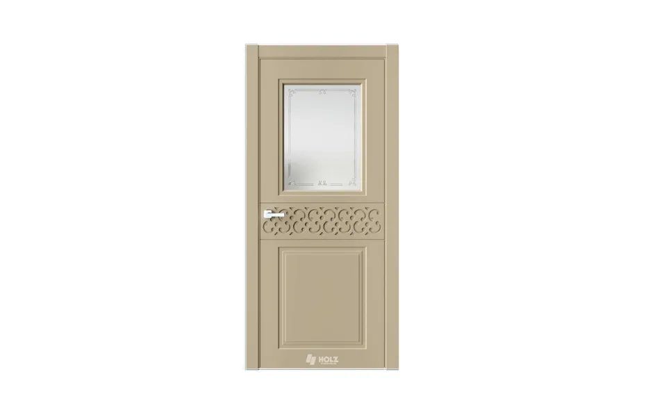 Neo Classic N26 Мускат RAL1019 стекло 7 ДВЕРЕЙ