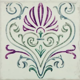 Casa Mayolica Tacos Evadne Mix1, декор-микс из 3 шт. ARTCERAMICA - АРТКЕРАМИКА