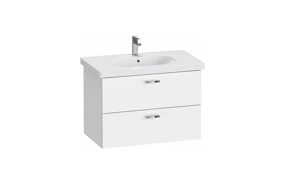 Тумба с раковиной Duravit XBase 80 см XB619001818 белый МОСПЛИТКА