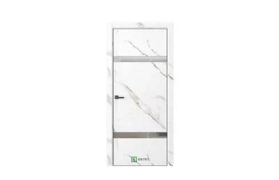 URBAN U3 Мрамор бьянка Зеркало 7 ДВЕРЕЙ