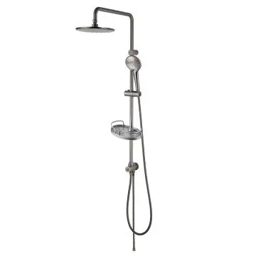 Душевой гарнитур без смесителя LM3788GM Bronx Lemark BAS