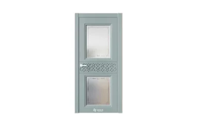 Neo Classic N27 Лунный RAL7042 стекло 7 ДВЕРЕЙ
