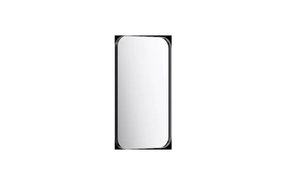 Зеркало Aqwella RM 50 см RM0205BLK черное МОСПЛИТКА