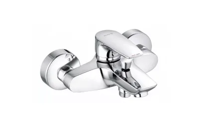 Смеситель для ванны с душем Kludi Pure&Solid 346810575 хром МОСПЛИТКА