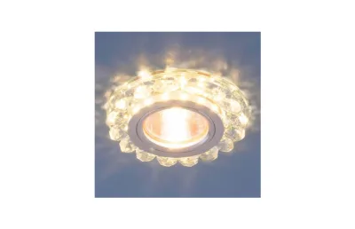 ВСТРАИВАЕМЫЙ СВЕТИЛЬНИК ELEKTROSTANDARD 6036 MR16 СL ПРОЗРАЧНЫЙ 4690389053184 MNOGOROZETOK - МНОГОРОЗЕТОК