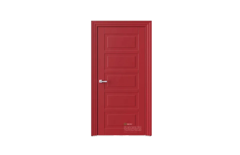 Межкомнатная дверь Perfect P24 RAL3002 7 ДВЕРЕЙ