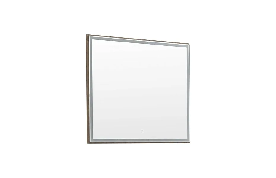 Зеркало Aquanet Nova Lite 90 дуб рустикальный LED МОСПЛИТКА