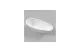 Ванна из искусственного камня 155х73 см Whitecross Spinel B 0210.155073.200 матовая белая МОСПЛИТКА