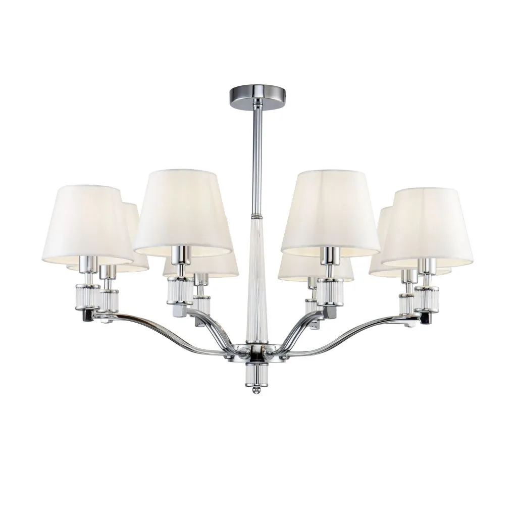 Люстра на штанге Freya Clarissa FR5020PL-08CH MAYTONI