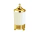 BOHEME Hermitage Gold Стакан для ватных дисков, золото АТЕЛЬЕ ВАННОЙ КОМНАТЫ. САМАРА