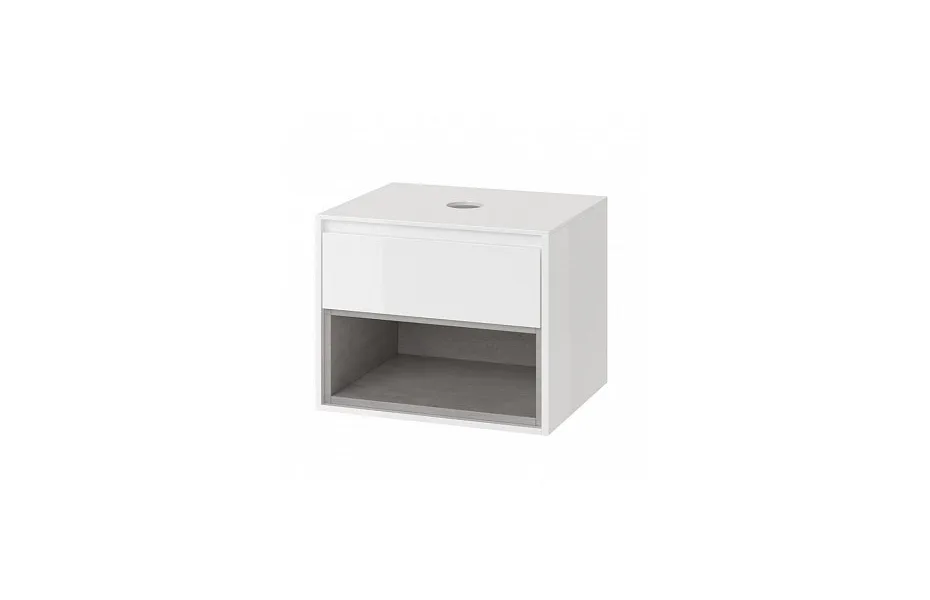 Тумба с раковиной Excellent Tuto 60 см MLEX.0102.600.WHCO МОСПЛИТКА
