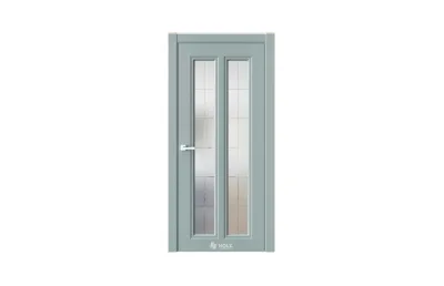 Neo Classic N21 Лунный RAL7042 стекло 7 ДВЕРЕЙ