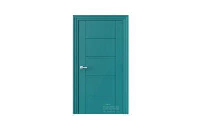 Межкомнатная дверь Perfect P10 RAL5021 7 ДВЕРЕЙ