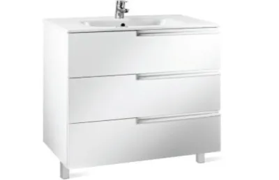 Шкаф под раковину Roca Victoria Nord Ice Edition 80x45 ZRU9302835 АКВАМЕТРИЯ