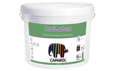 Краска водно-дисперсионная Caparol Unilatex База 1, 10 л КАПАРОЛ ЦЕНТР САМАРА