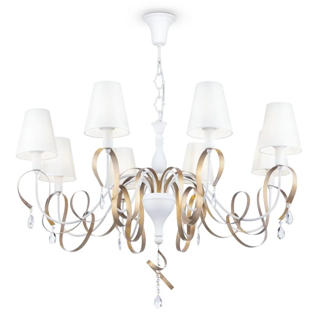 Подвесная люстра Maytoni Intreccio ARM010-08-W MAYTONI