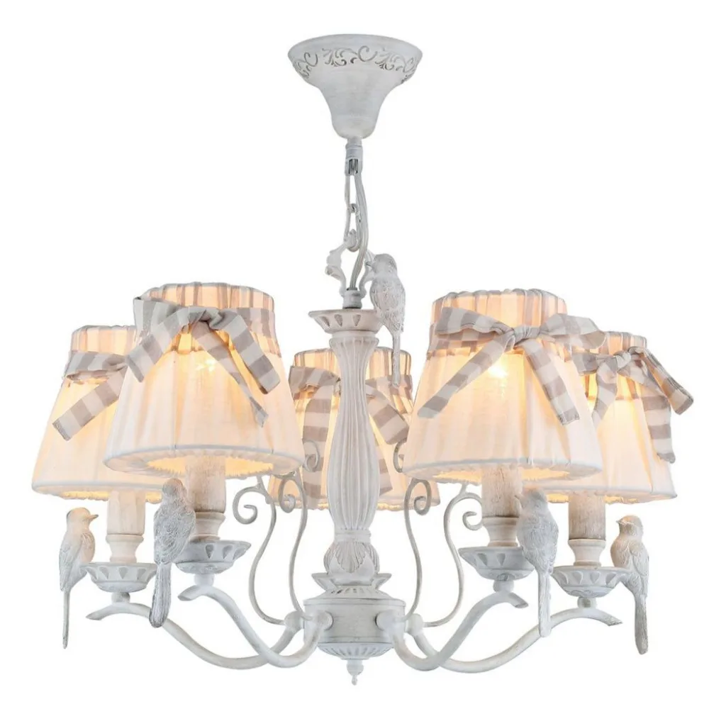 Подвесная люстра Maytoni Bird ARM013-05-W MAYTONI