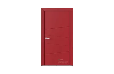 Межкомнатная дверь Perfect P16 RAL3002 7 ДВЕРЕЙ