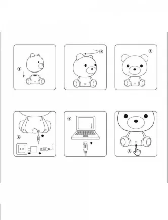 НАСТОЛЬНАЯ ЛАМПА LUCIDE DODO BEAR 71590/03/31 MNOGOROZETOK - МНОГОРОЗЕТОК