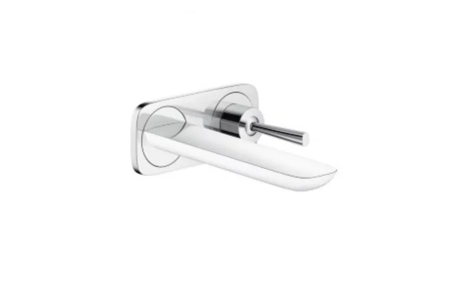 Смеситель для раковины Hansgrohe PuraVida белый/хром 15084400 АКВАМЕТРИЯ
