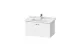 Тумба с раковиной Duravit Xbase 80 см XB603601818 белая матовая МОСПЛИТКА