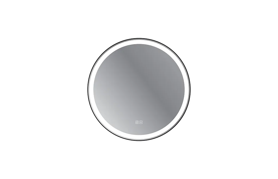 Зеркало Cezares Cadro 60 см CZR-SPC-CADRO-600-LED-TCH-WARM с подсветкой, сенсорным выключателем и подогревом МОСПЛИТКА