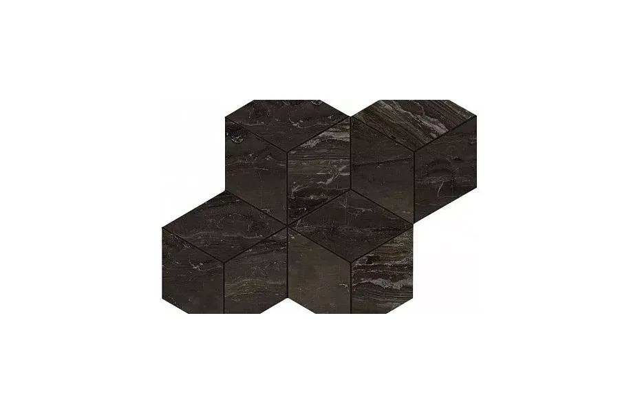 Плитка Керамогранит Atlas Concorde Italy Marvel Edge Absolute Brown Mos Esagono 30x35 ART CENTRE
