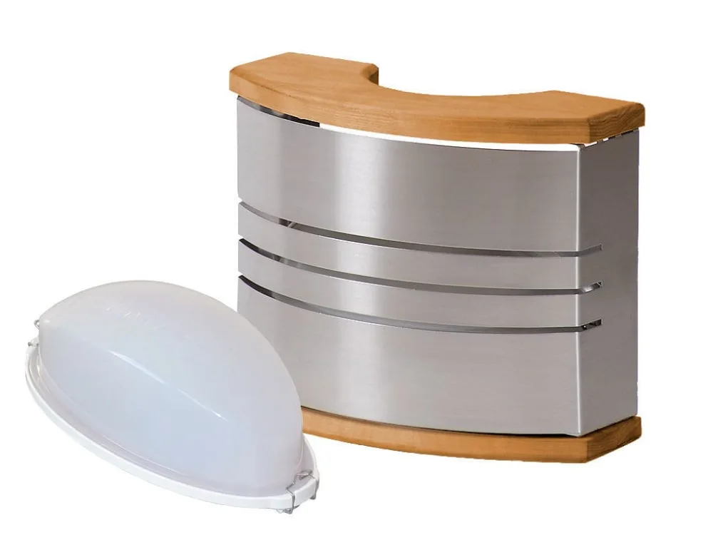 Светильник для сауны HARVIA SAS21106 Steel (E14; 40 Вт; 125°C; IP44) ПАР МАСТЕР
