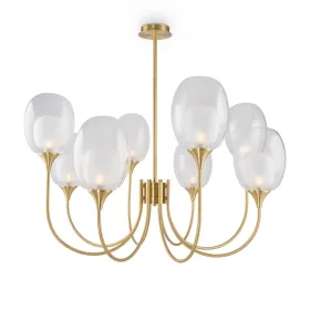 Люстра на штанге Maytoni Aura MOD016PL-08BS MAYTONI