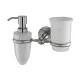 WasserKRAFT Ammer K-7089 Держатель стакана и дозатора АТЕЛЬЕ ВАННОЙ КОМНАТЫ. САМАРА