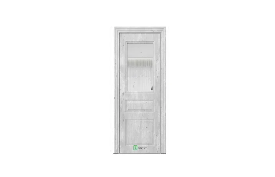 NOVELLA N12 НЛ бетон индастриал циркон Стекло 0 сияние 7 ДВЕРЕЙ