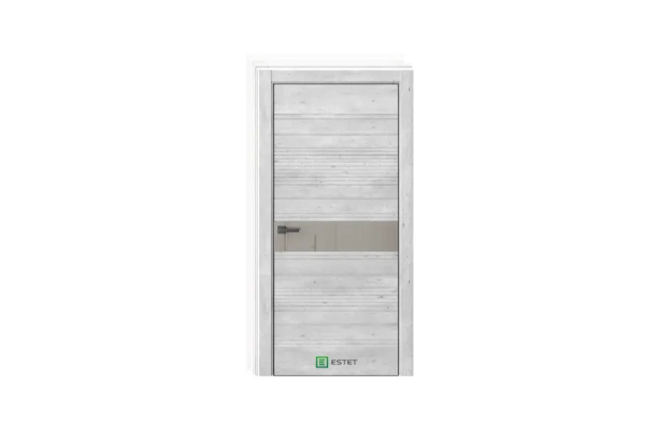 URBAN U11 Бетон индастриал циркон Лакобель коричневый 7 ДВЕРЕЙ