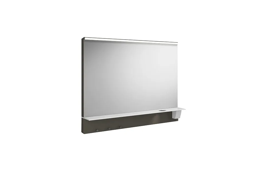 Зеркало Burgbad Eqio 120 см SEZQ120F2010 серый МОСПЛИТКА
