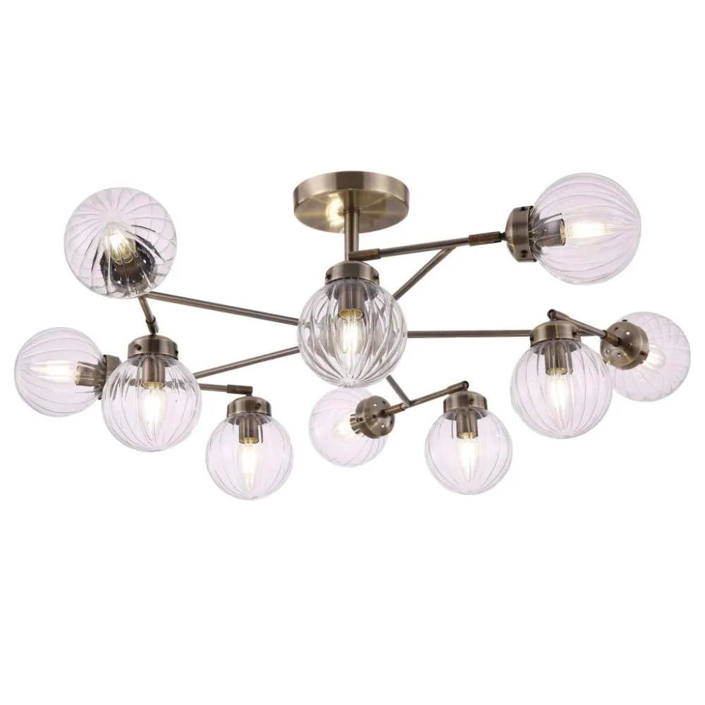 Люстра на штанге Freya Daisy FR5041PL-10BS MAYTONI