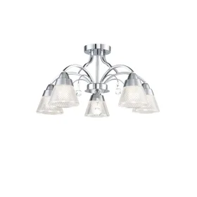 Потолочная люстра Freya Enrica FR2011CL-05CH MAYTONI
