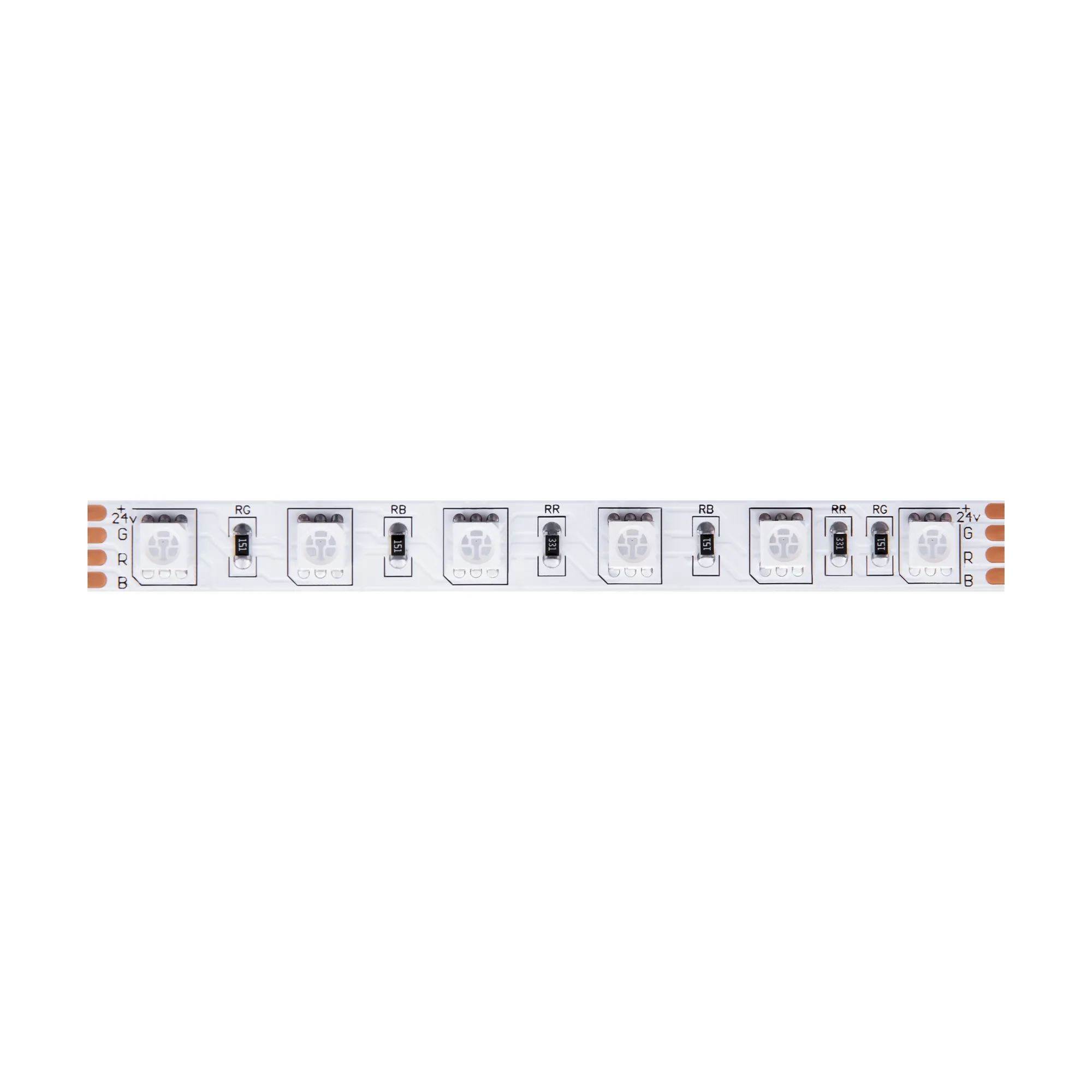 Светодиодная лента 14,4Вт/м 24V IP20 RGB Maytoni 10174 MAYTONI
