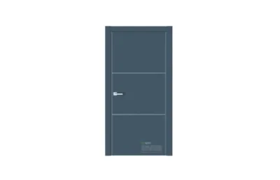 Межкомнатная дверь Urban U26 RAL5008 7 ДВЕРЕЙ