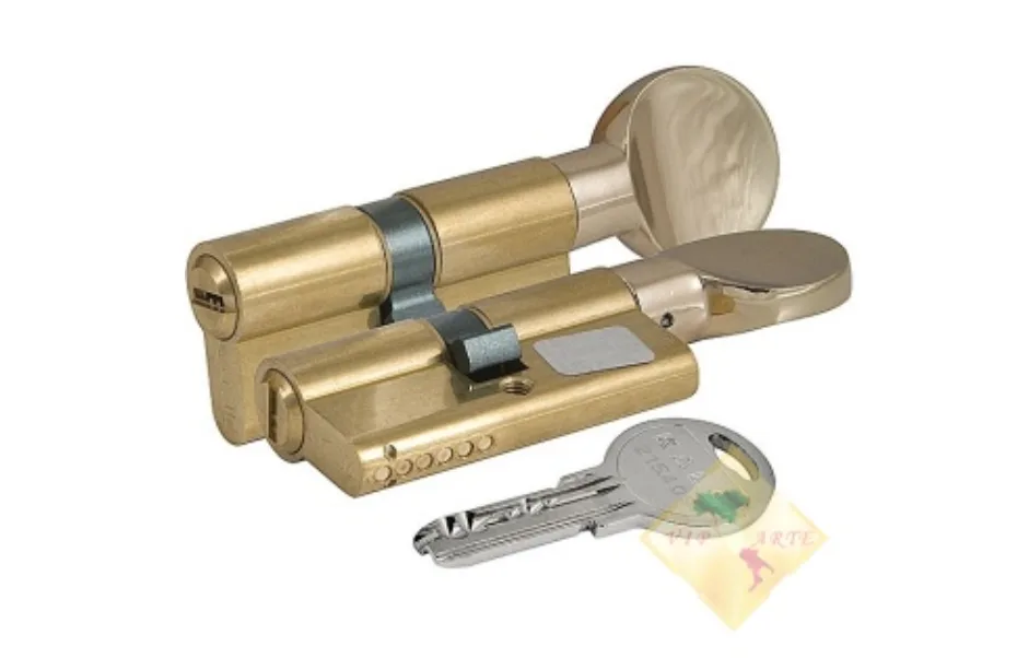 Цилиндровый механизм Kale kilit (Кале килит) с вертушкой 164 SM/68 (26+10+32) mm упк.БЛИСТЕР МИР ЗАМКОВ