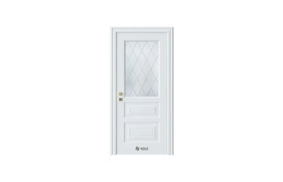 Deloress DL7 RAL9003 стекло 2 7 ДВЕРЕЙ
