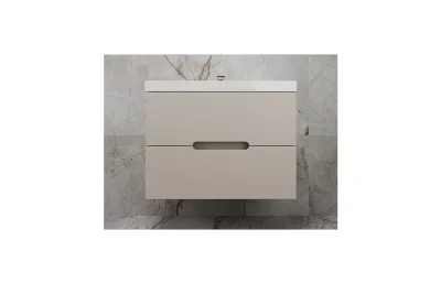 Тумба с раковиной Style Line Матис 80 см ЛС-00002308 кремовая МОСПЛИТКА