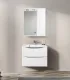 BELBAGNO Marino Шкаф зеркальный подвесной с одной распашной дверцей с доводчиками, с подсветкой, правосторонний АТЕЛЬЕ ВАННОЙ КОМНАТЫ. САМАРА