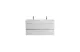 Тумба с раковиной Cezares Molveno 46 120 см MOLVENO 46-120-2C-SO-2-LB legno bianco МОСПЛИТКА