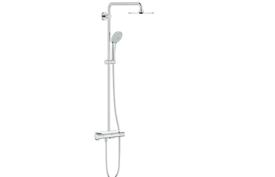 GROHE Euphoria 210 Душевая система с термостатом для душа с полочкой (27964000 + 26362LN0) АТЕЛЬЕ ВАННОЙ КОМНАТЫ. САМАРА