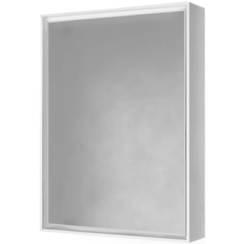 Зеркало-шкаф RAVAL Frame 60 Белый с подсветкой, розеткой АТЕЛЬЕ ВАННОЙ КОМНАТЫ. САМАРА
