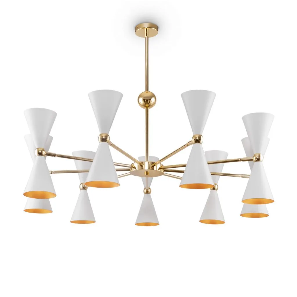 Люстра на штанге Maytoni Vesper MOD108PL-18WG MAYTONI